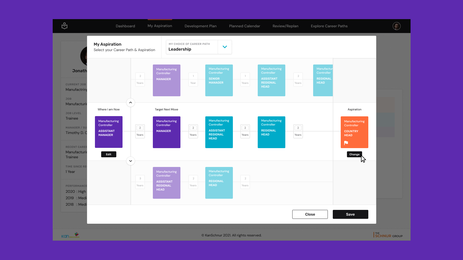 Career Development & Talent Management Portal