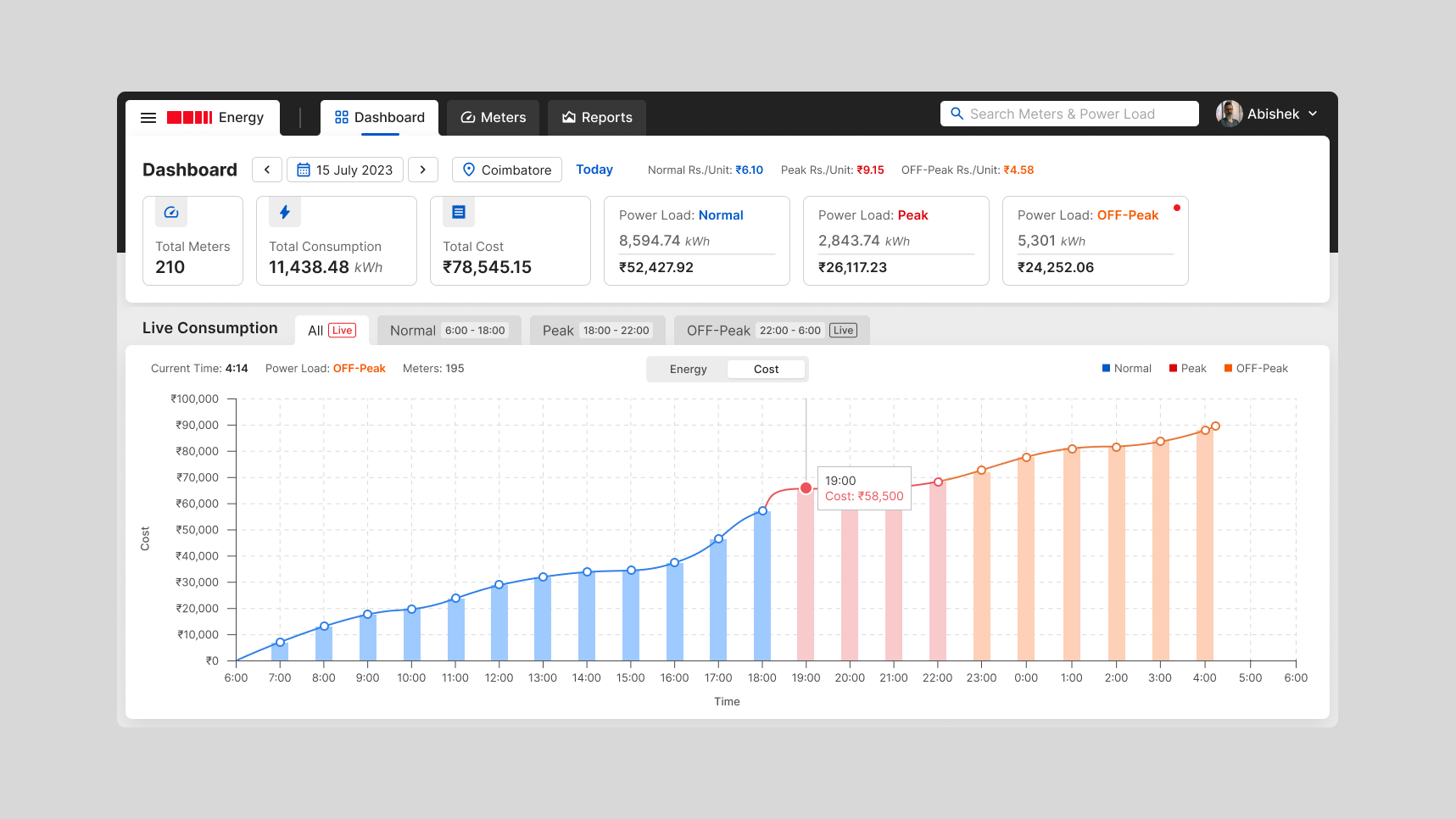 Energy Management App